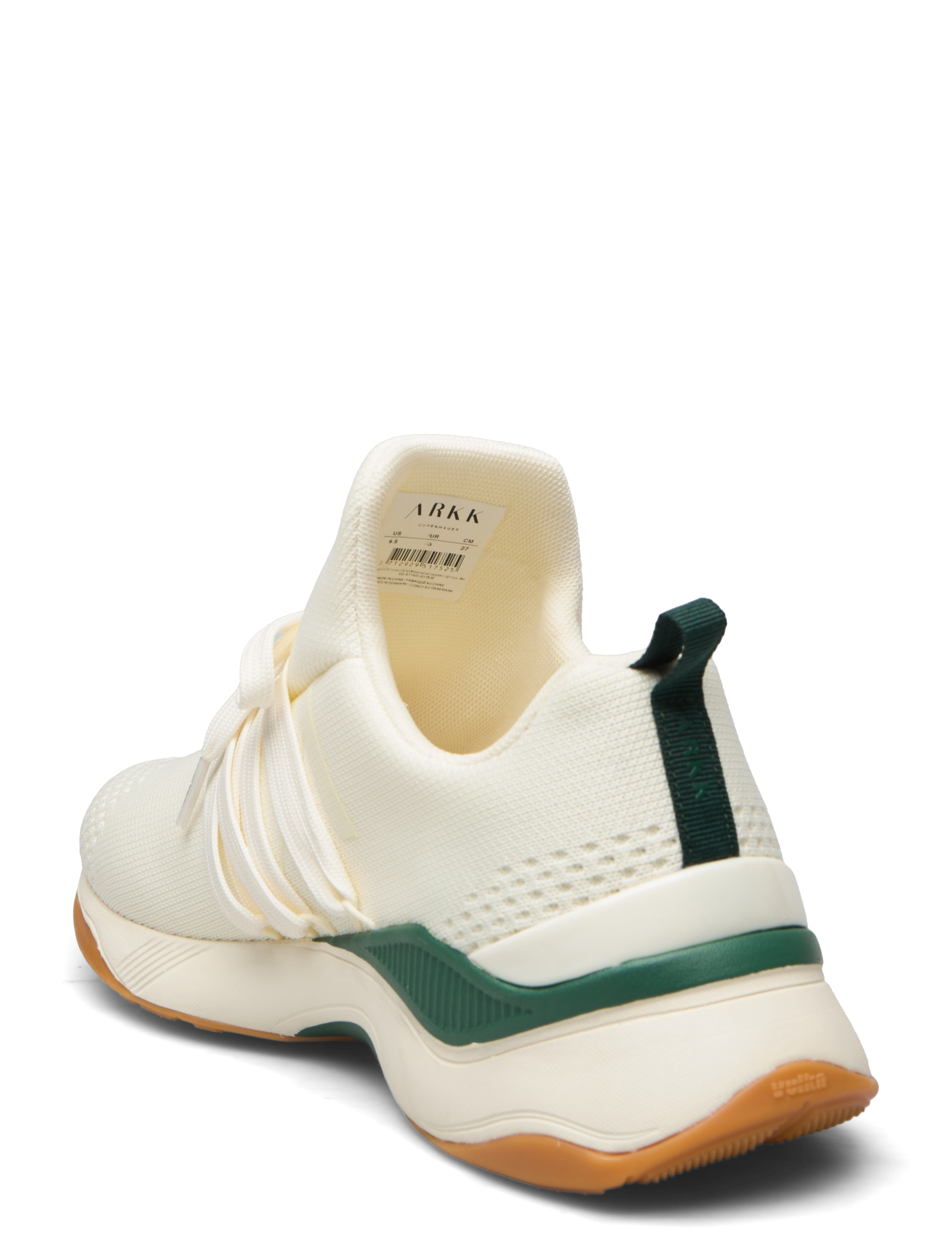 ARKK Copenhagen - Raven Nubuck S-E15 Vibram Black Brown Gum - Men - marshmallow evergreen light gum - 2