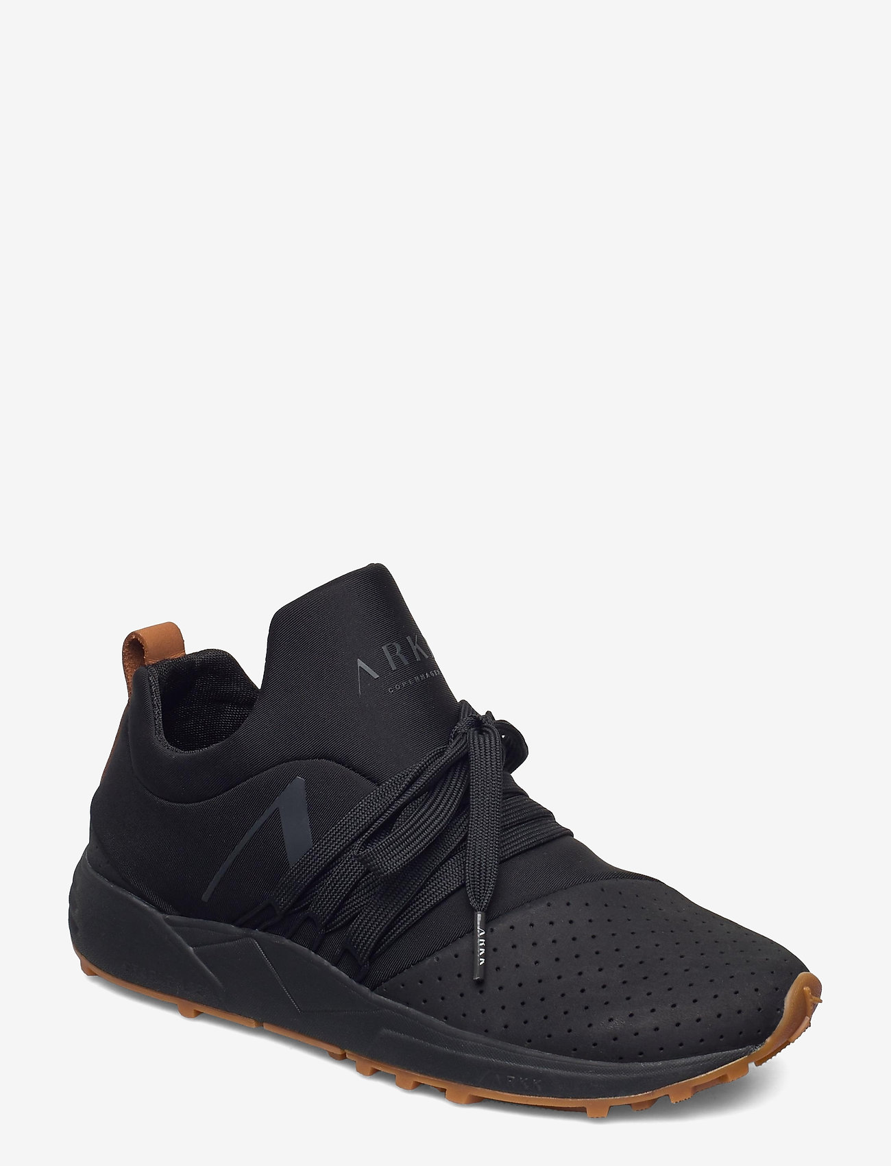ARKK Copenhagen - Raven Nubuck S-E15 Vibram Black Bro - black brown gum - 0