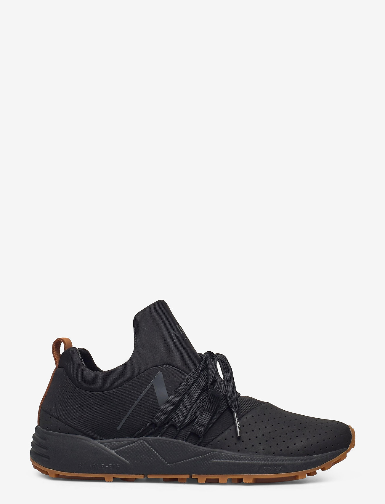 ARKK Copenhagen - Raven Nubuck S-E15 Vibram Black Bro - black brown gum - 1