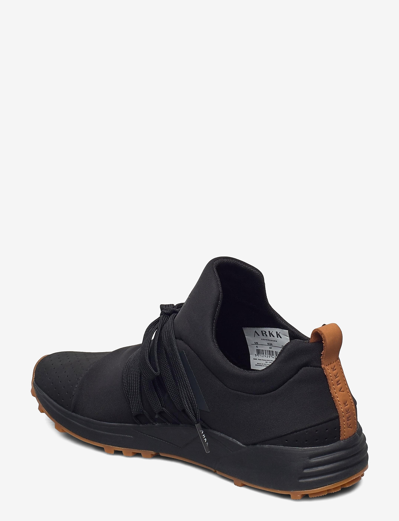 ARKK Copenhagen - Raven Nubuck S-E15 Vibram Black Bro - black brown gum - 2