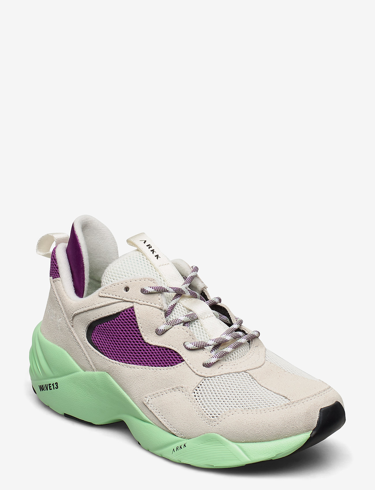 ARKK Copenhagen - Kanetyk Suede W13 - off white neo mint - 0