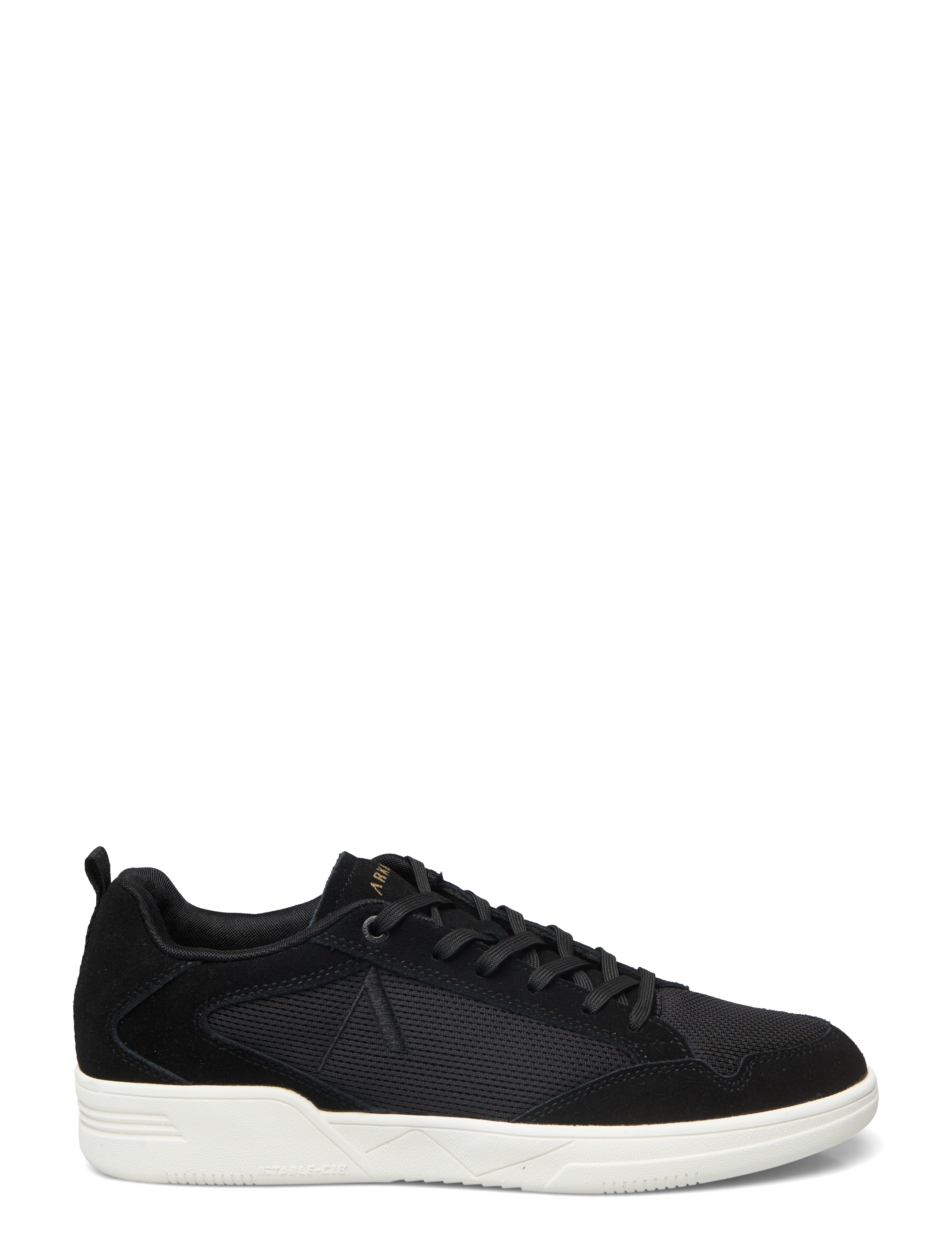 ARKK Copenhagen - Visuklass Mesh Suede S-C18 Black Marshmallow - Men - black marshmallow - 1