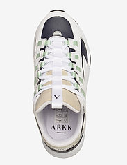 ARKK Copenhagen - Apaze Leather F-PRO90 White Silver - sportiska stila apavi ar pazeminātu potītes daļu - white silver birch - 3