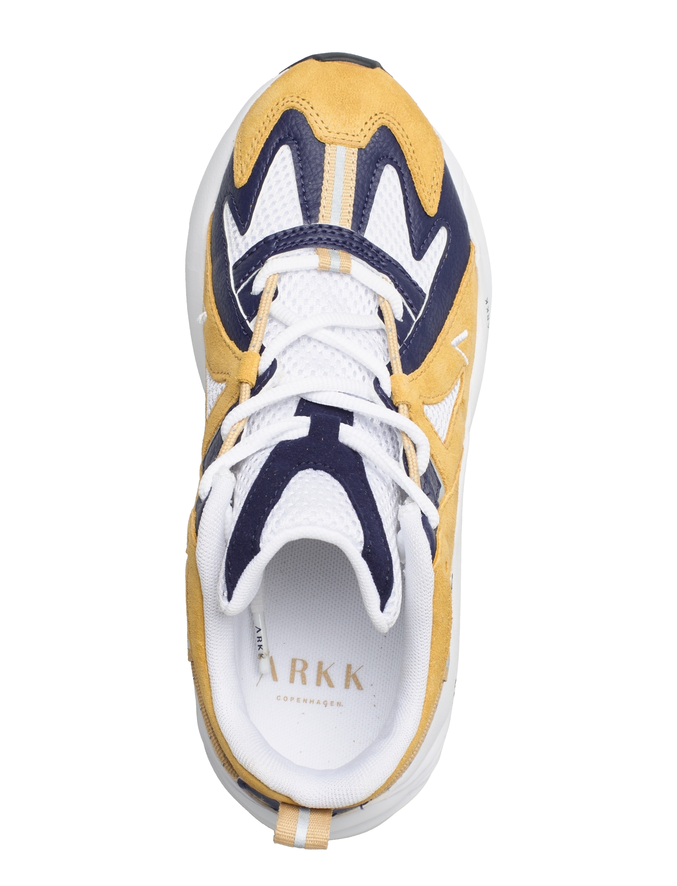 ARKK Copenhagen - Tuzon Suede W13 Honey Mustard Patriot Blue - Women - honey mustard patriot blue - 3