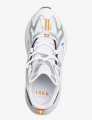 ARKK Copenhagen - Tuzon Leather W13 Silver Dark Orange - Women - chunky sneakers - silver dark orange - 3