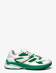 ARKK Copenhagen - Gravity Leather Space-R Wind Grey F - laag sneakers - white green tambourine - 1