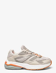 ARKK Copenhagen - Gravity Leather Space-R White Turtl - sneakers med lavt skaft - wind grey fall orange - 1