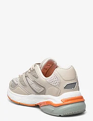 ARKK Copenhagen - Gravity Leather Space-R White Turtl - low top sneakers - wind grey fall orange - 2