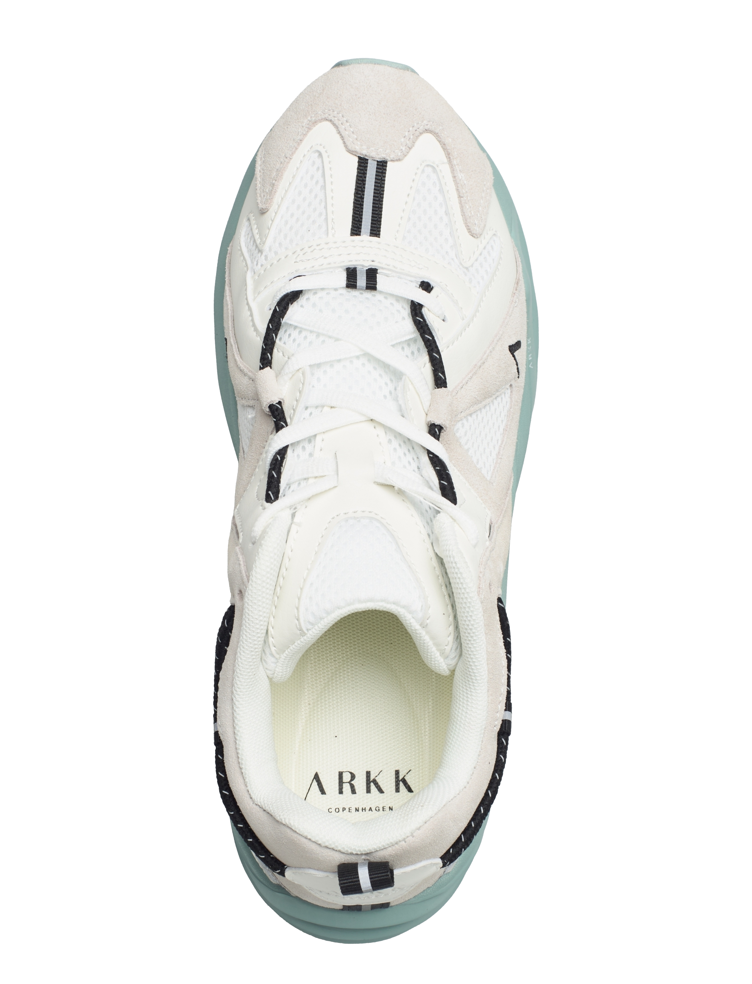ARKK Copenhagen - Tuzon Suede W13 Marshmallow Blue Surf - Men - marshmallow blue surf - 3