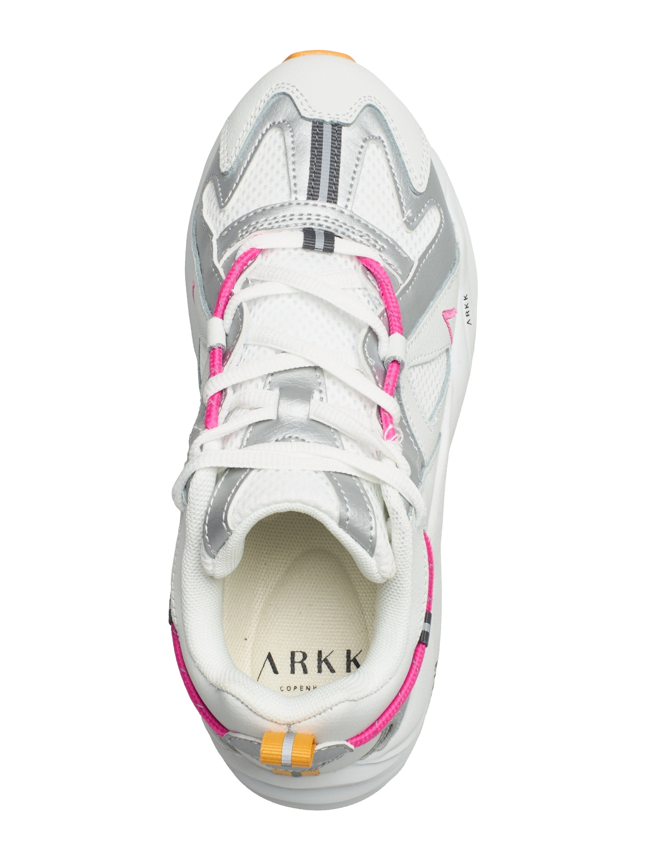 ARKK Copenhagen - Tuzon Leather W13 White Silver Vivid Pink - Women - white silver vivid pink - 3
