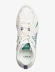 ARKK Copenhagen - Oserra Mesh S-SP Humus Thyme - Men - lave sneakers - white sand evergreen - 3