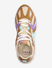 ARKK Copenhagen - Oserra Mesh S-SP Marshmallow Silver - sportiska stila apavi ar pazeminātu potītes daļu - wood ash dusty purple - 3
