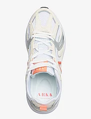 ARKK Copenhagen - Oserra Mesh S-SP Silver Fushion Coral - Women - low top sneakers - silver fusion coral - 3