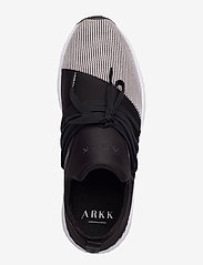 ARKK Copenhagen - Raven Mesh PET S-E15 Black White - - laisvalaikio batai žemu aulu - black - 3