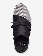 ARKK Copenhagen - Raven Mesh PET S-E15 Black White - - lave sneakers - black white - 3