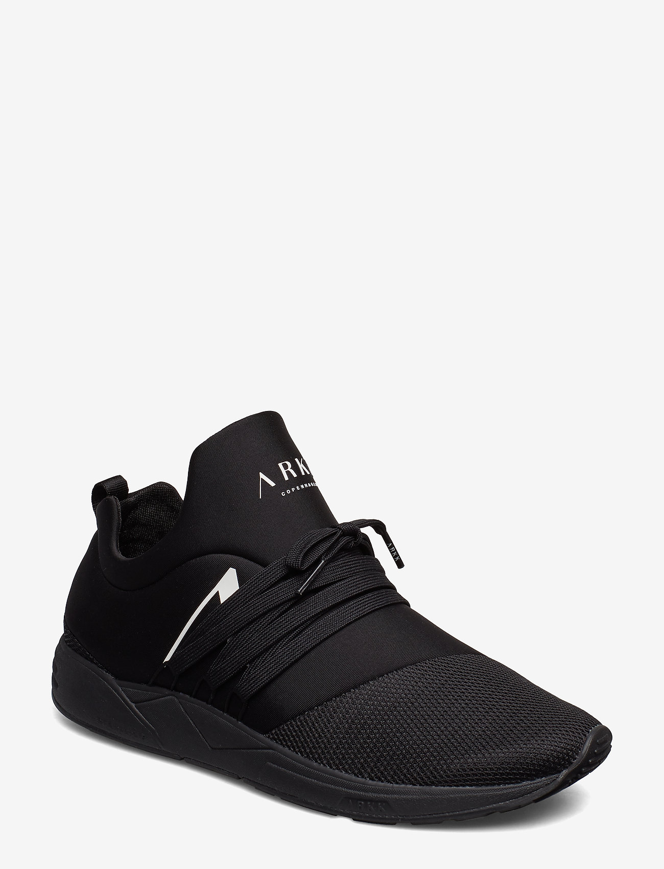 ARKK Copenhagen - Raven Mesh PET S-E15 All Black Whit - all black white - 0