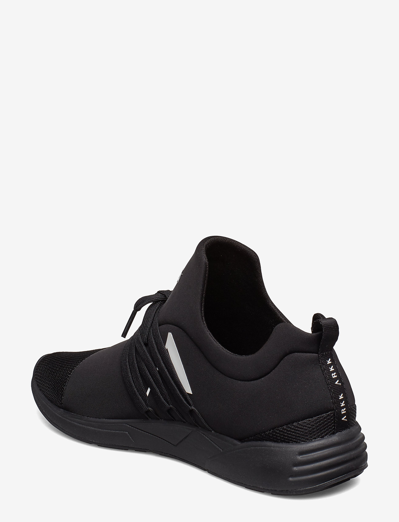 ARKK Copenhagen - Raven Mesh PET S-E15 All Black Whit - all black white - 3