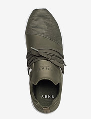 ARKK Copenhagen - Raven Mesh PET S-E15 Dark Army Whit - låga sneakers - dark army white - 3