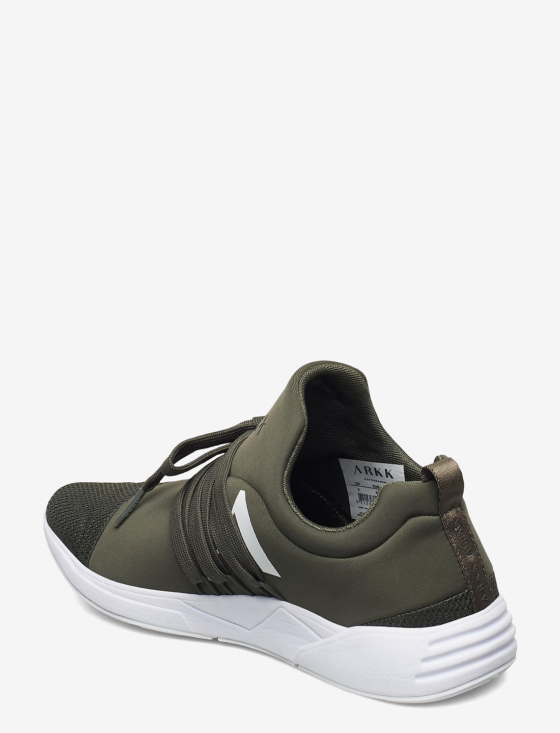 ARKK Copenhagen Raven Mesh Pet S e15 Dark Army Whit Low top