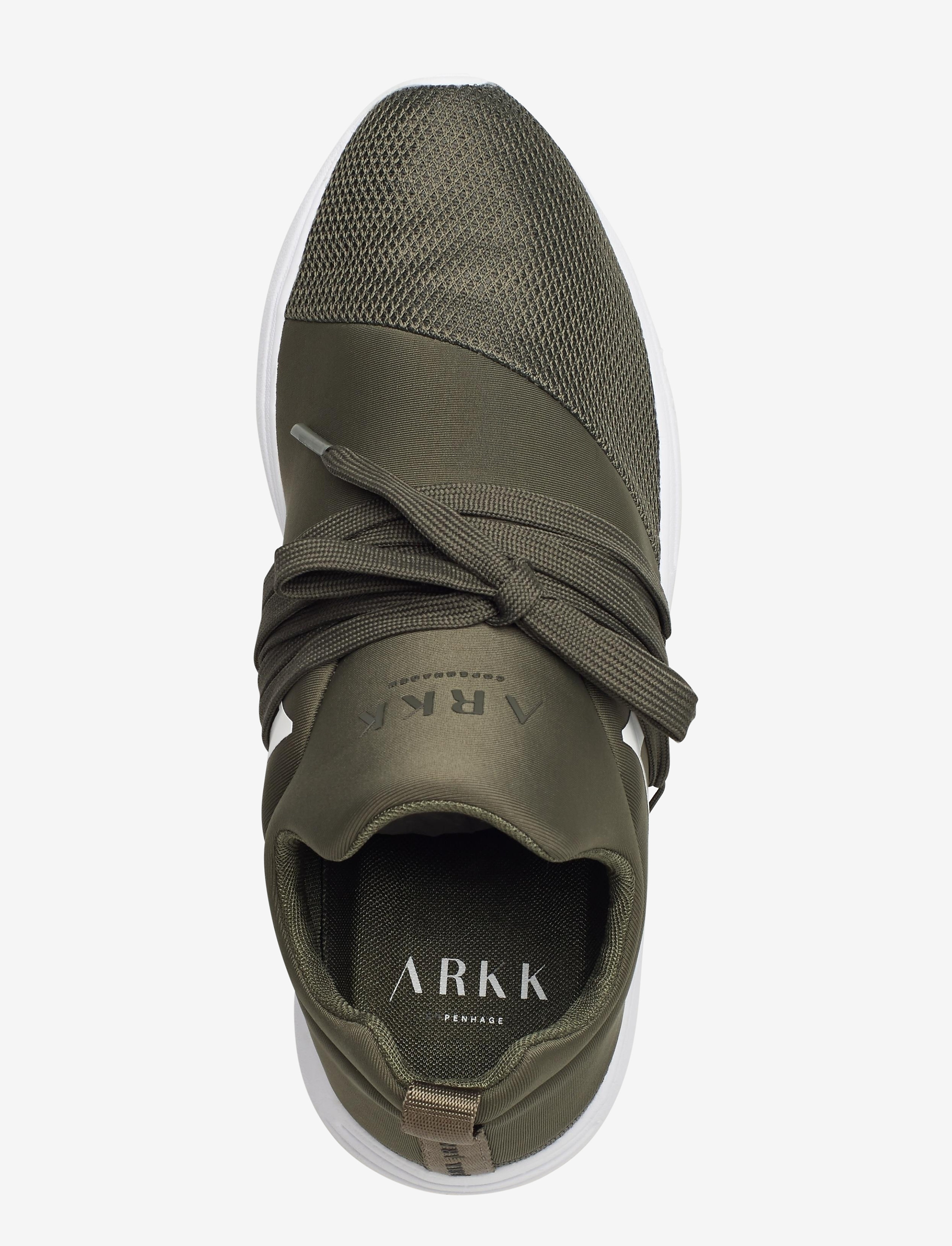 ARKK Copenhagen - Raven Mesh PET S-E15 Dark Army Whit - dark army white - 3