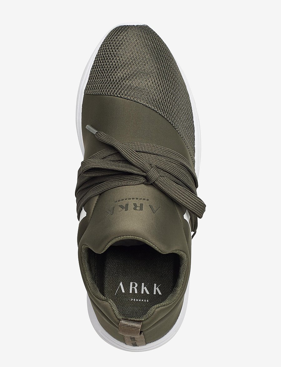 ARKK Copenhagen - Raven Mesh PET S-E15 Dark Army Whit - dark army white - 3