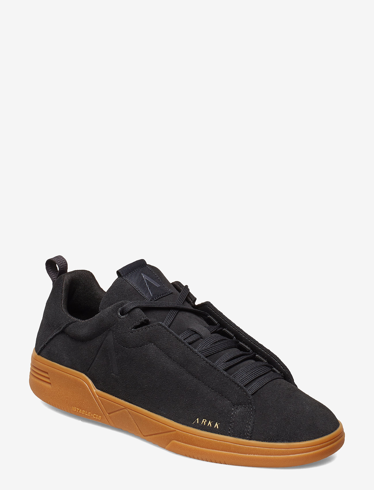 ARKK Copenhagen - Uniklass Suede S-C18 - black gum - 0