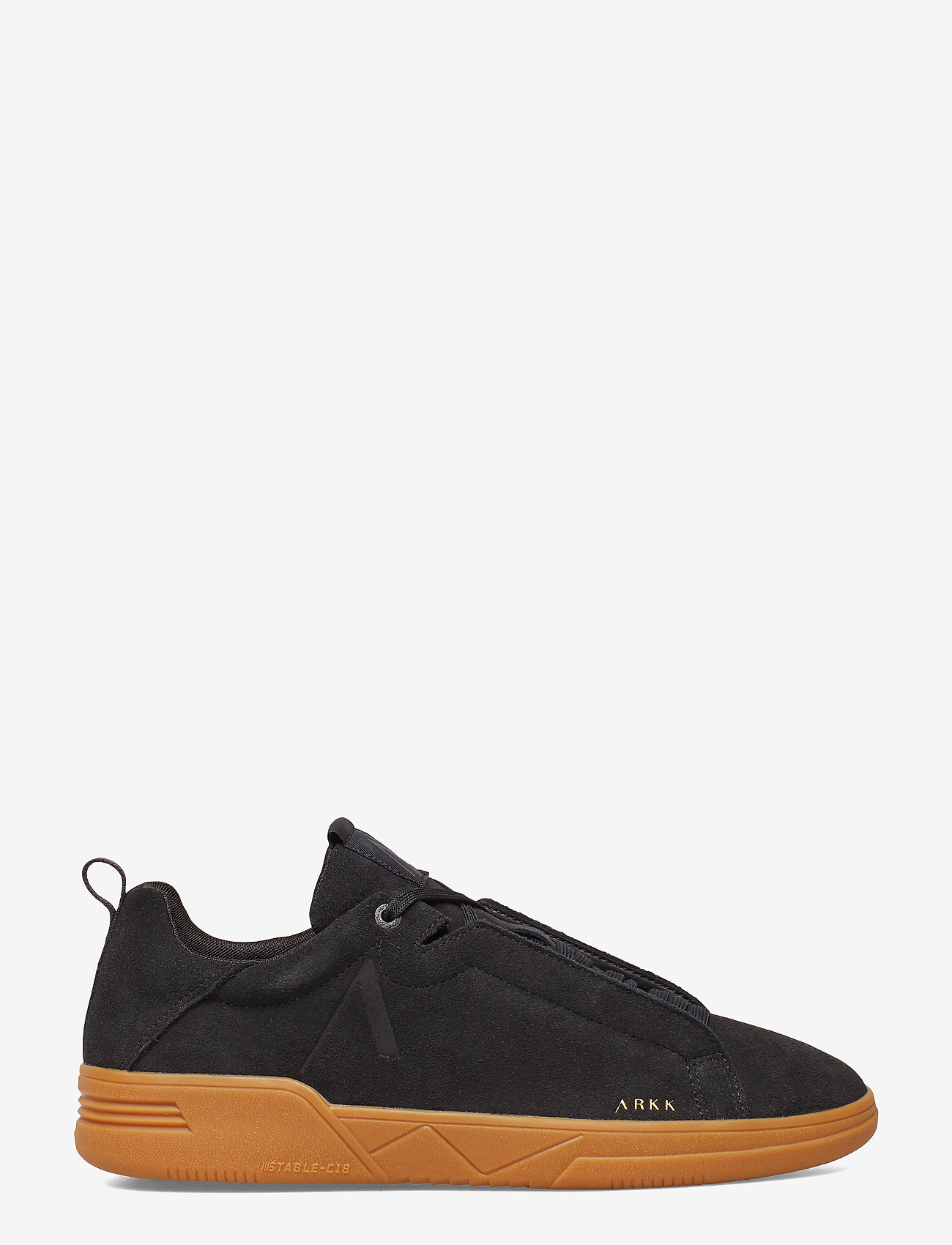 ARKK Copenhagen - Uniklass Suede S-C18 - black gum - 1