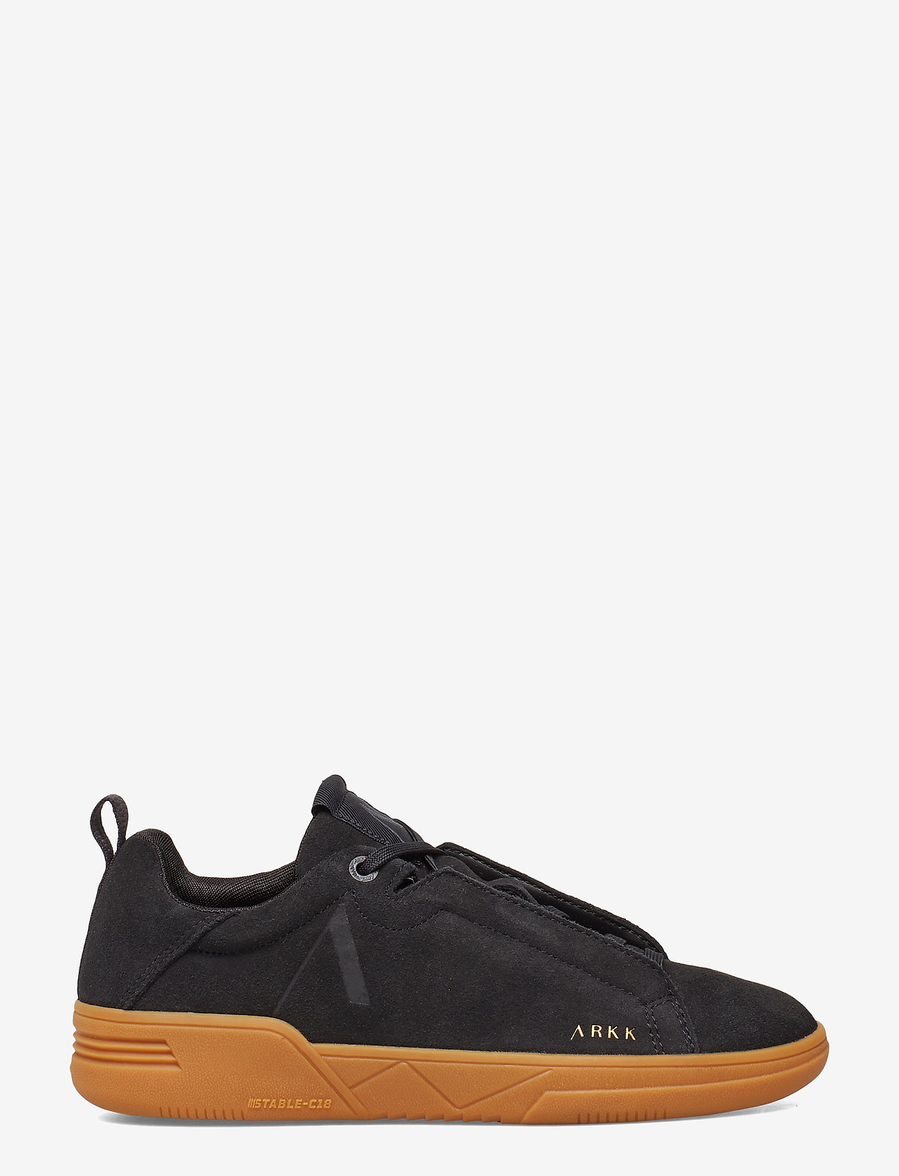 ARKK Copenhagen - Uniklass Suede S-C18 - black gum - 1