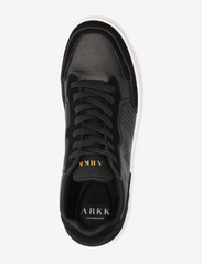 ARKK Copenhagen - Optim Leather STRATR65 Black - Men - matalavartiset tennarit - black - 3