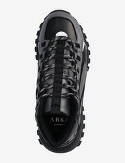 ARKK Copenhagen - Apaze Hightop Leather HL T-S19 Blac - high top sneakers - black castlerock - 3