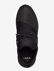 ARKK Copenhagen - Raven Mesh HL S-E15 Vibram Black Wh - låga sneakers - black white - 3