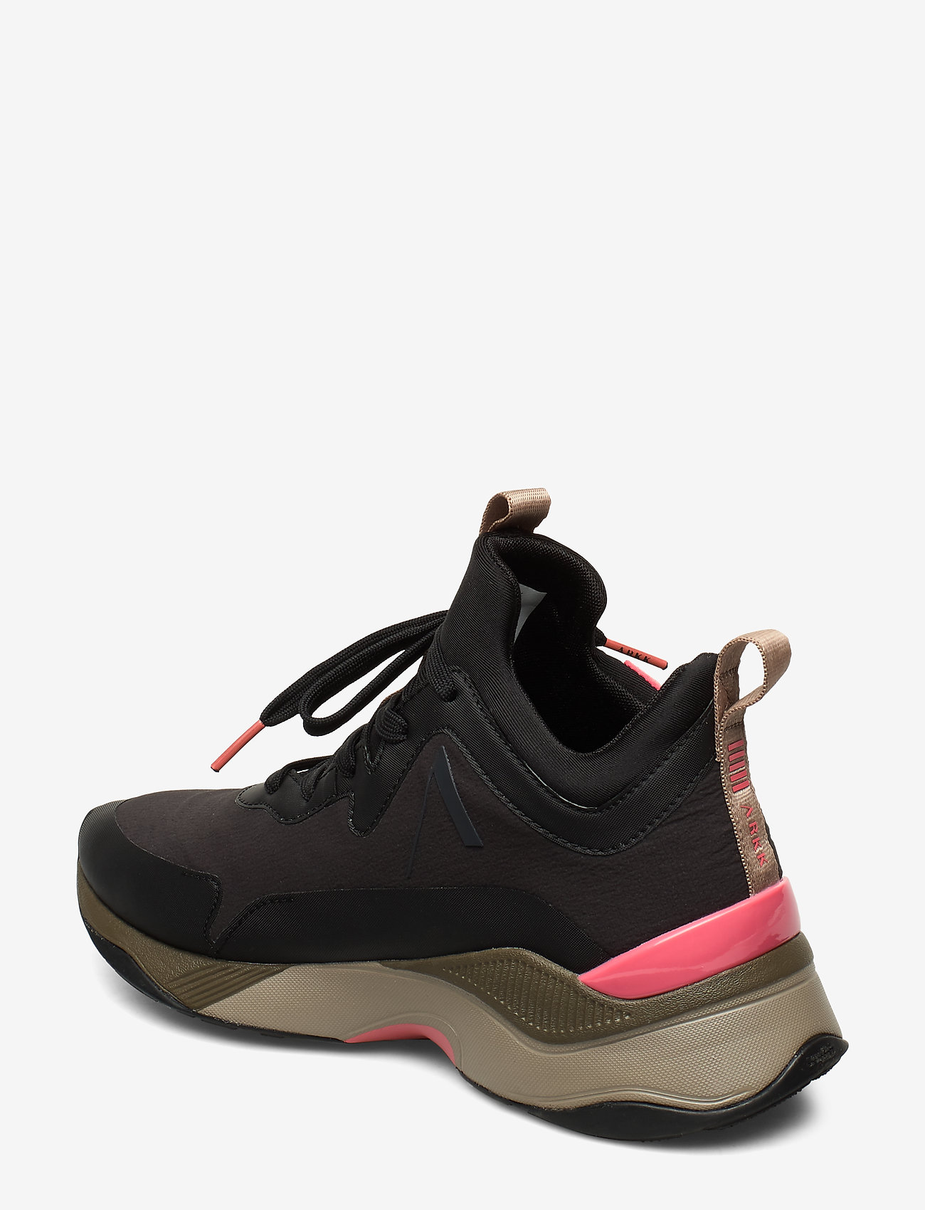 ARKK Copenhagen - Stormrydr Nylon HL VULKN Vibram - black rich coral - 2