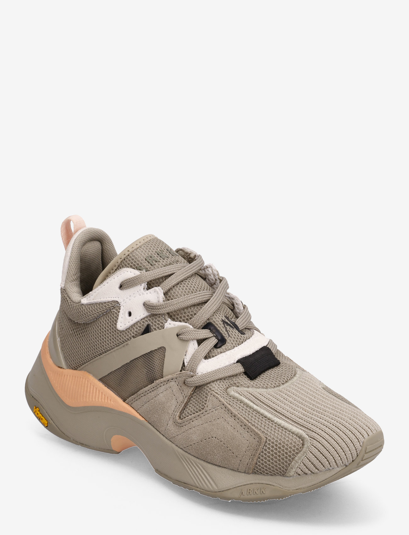 ARKK Copenhagen - Cruisr Mesh Vulkn Vibram Soft Army Soft Peach - Women - soft army soft peach - 0