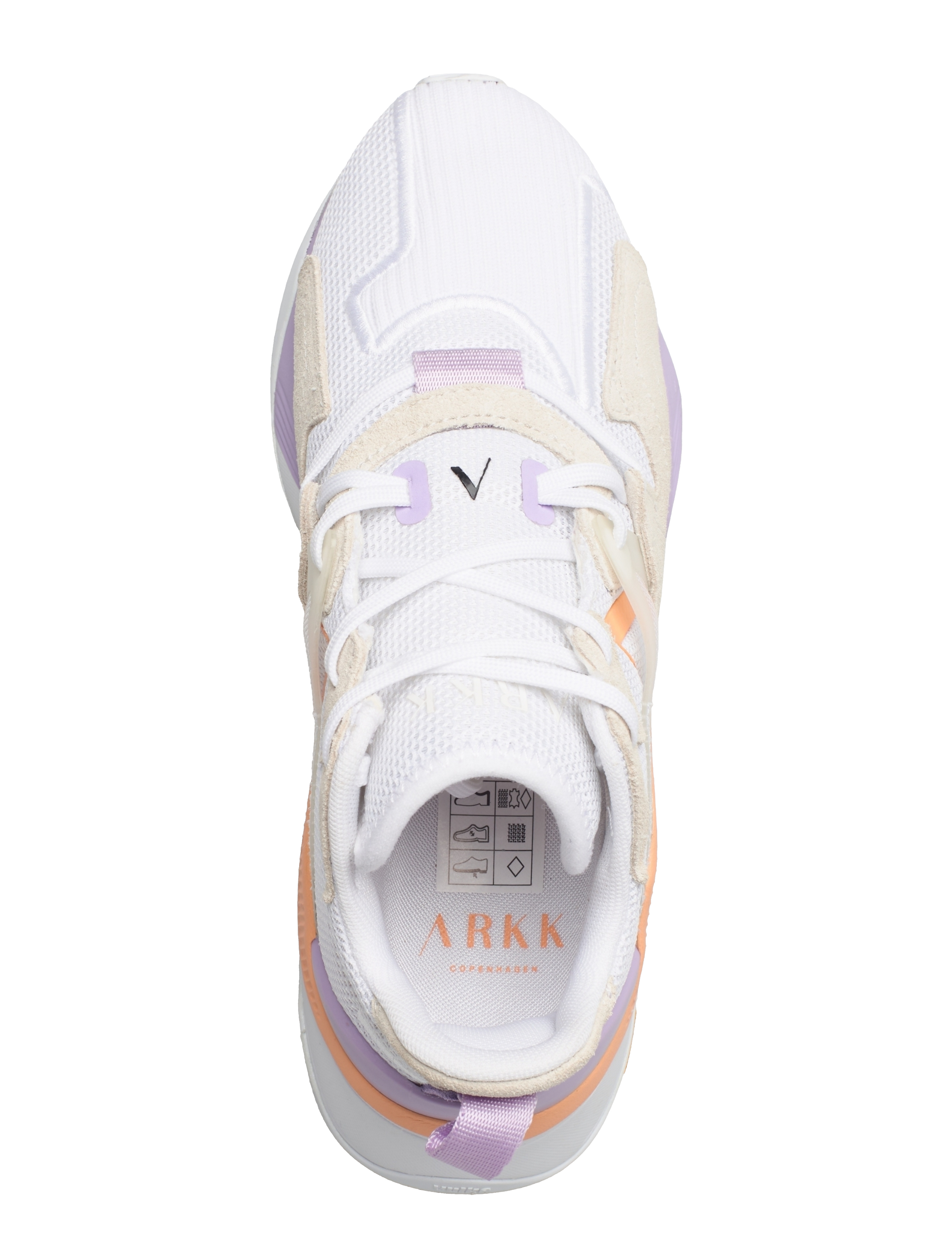 ARKK Copenhagen - Cruisr Mesh Vulkn Vibram White Peach Cobber - Women - white peach cobber - 3