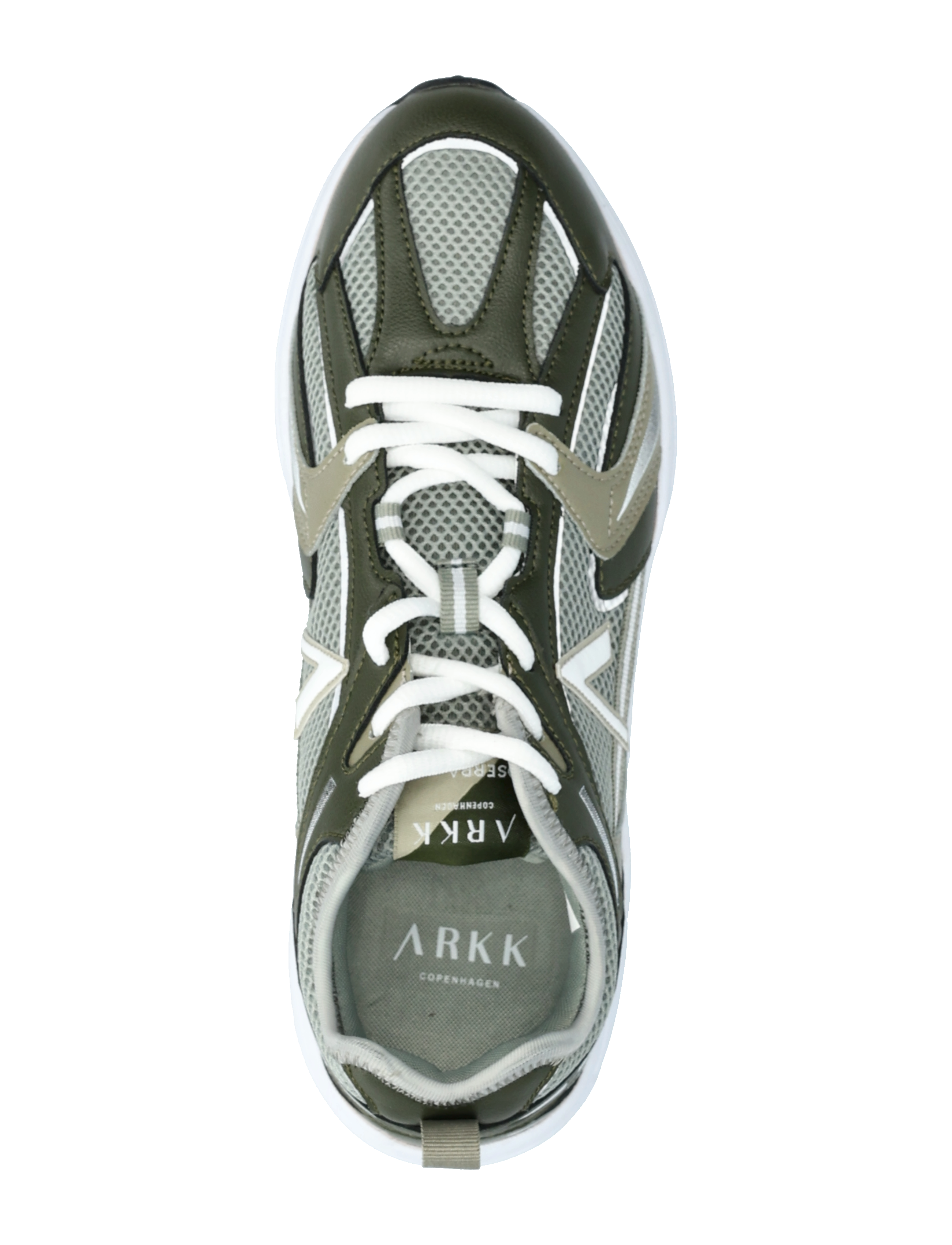 ARKK Copenhagen - Oserra Mesh S-SP Granite Green Dark - granite green dark army - 3