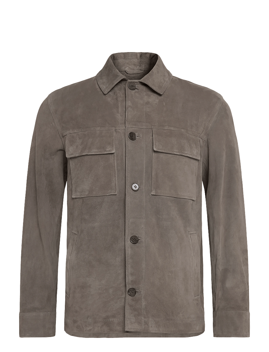 Arma - Mex Lamb Suede - herbstjacken - soil - 0