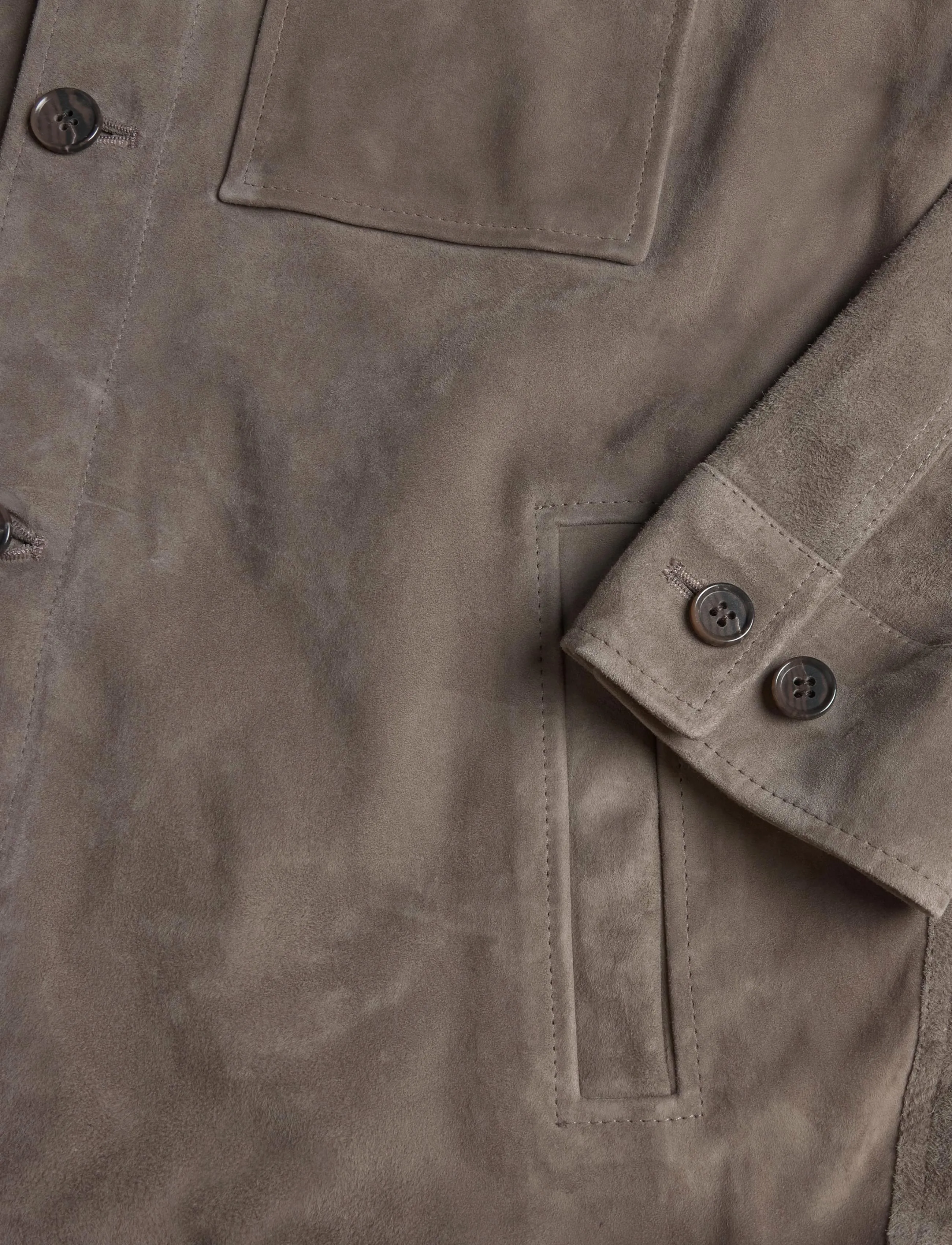 Arma - Mex Lamb Suede - herbstjacken - soil - 3