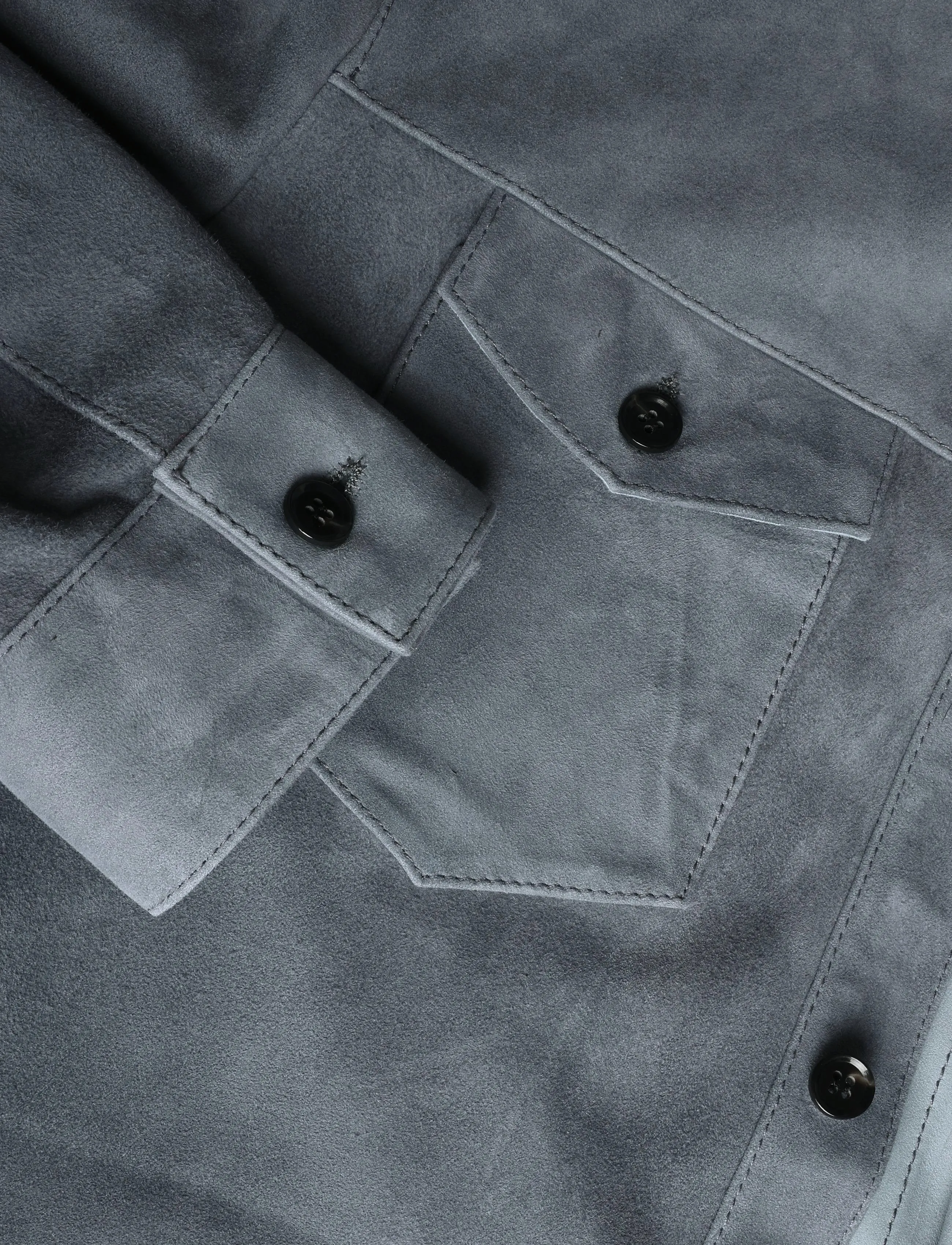 Arma - Dex Goat Suede Sturdy - casual - faded denim - 3