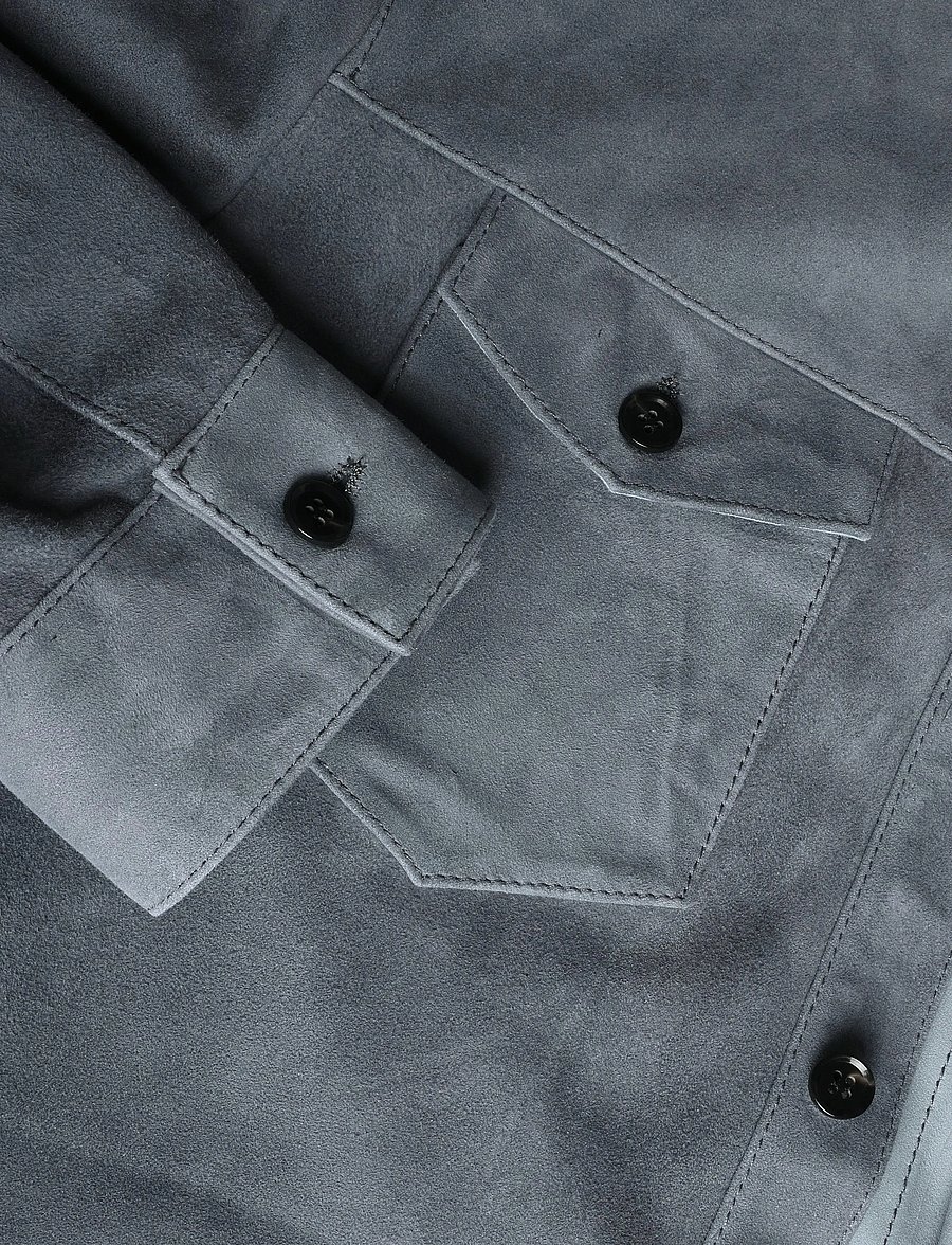 Arma - Dex Goat Suede Sturdy - casual - faded denim - 3