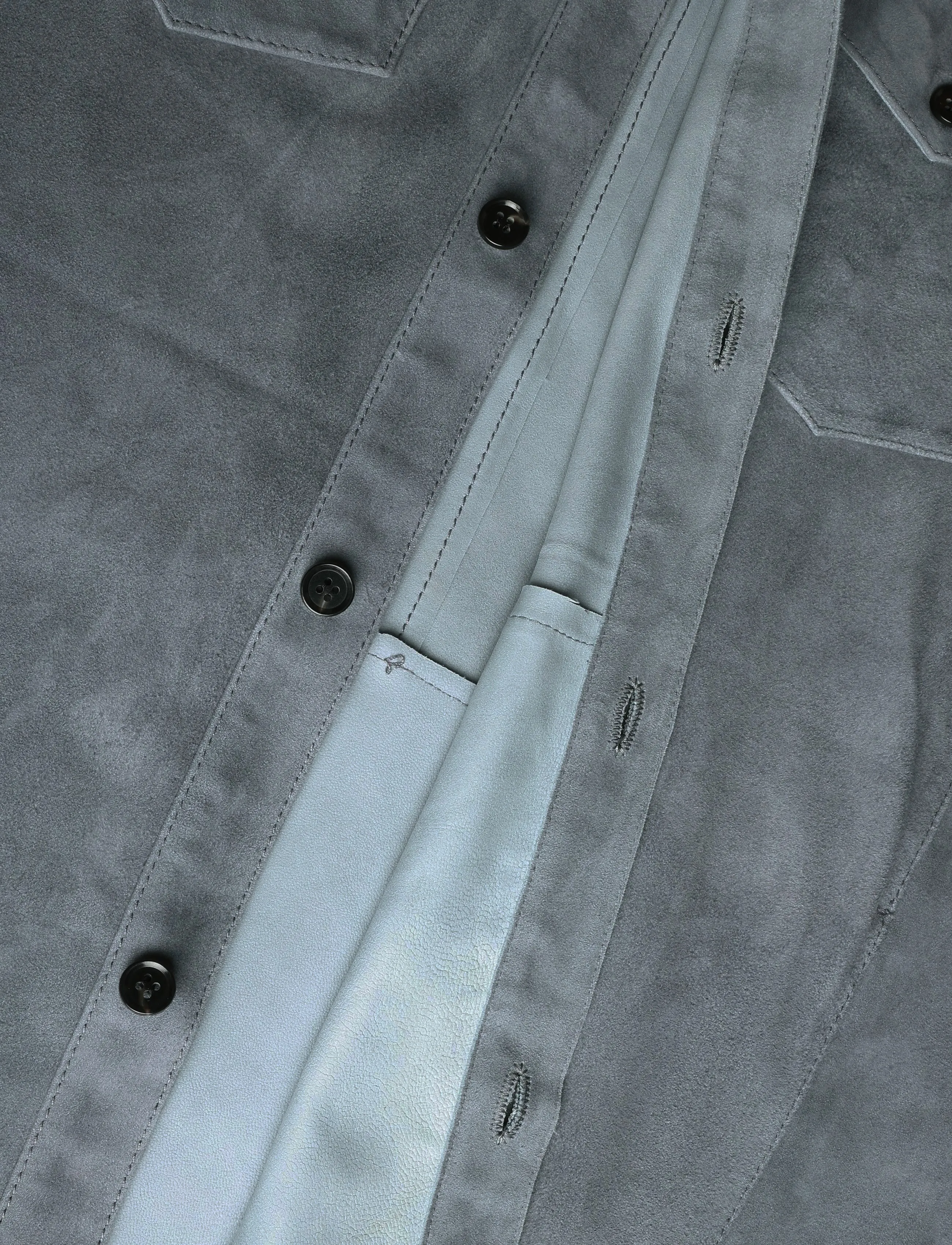 Arma - Dex Goat Suede Sturdy - casual - faded denim - 4