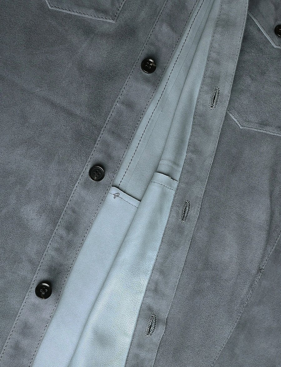 Arma - Dex Goat Suede Sturdy - casual - faded denim - 4