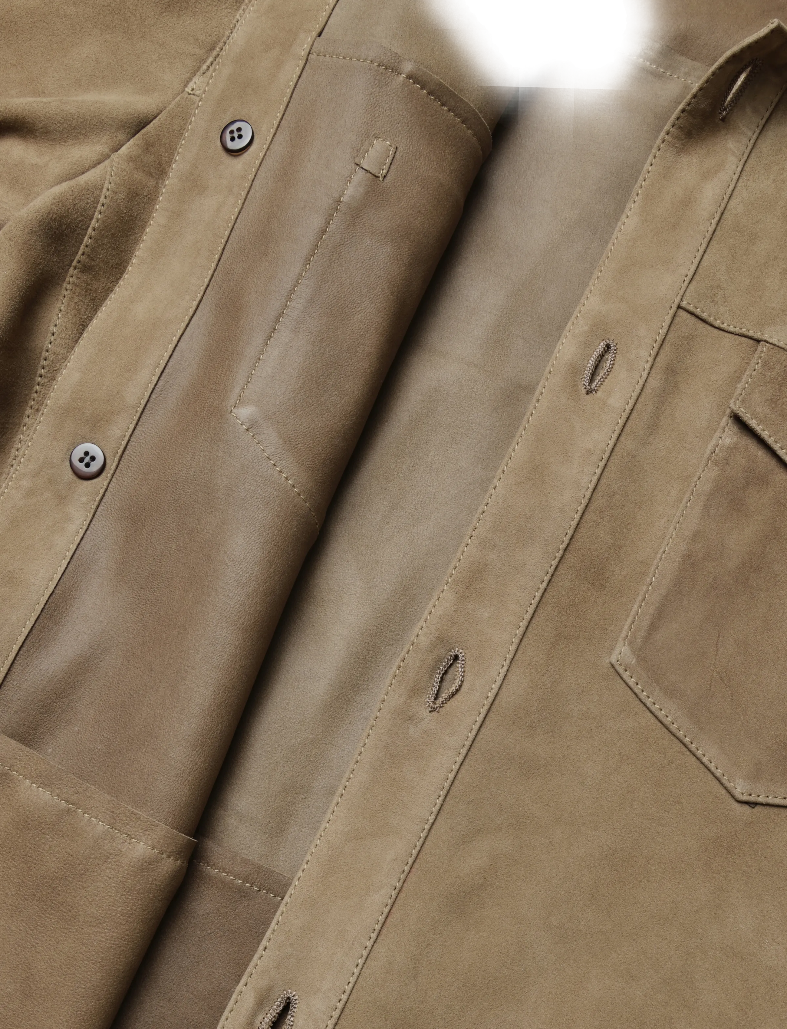 Arma - Dex Goat Suede Sturdy - casual hemden - soil - 3