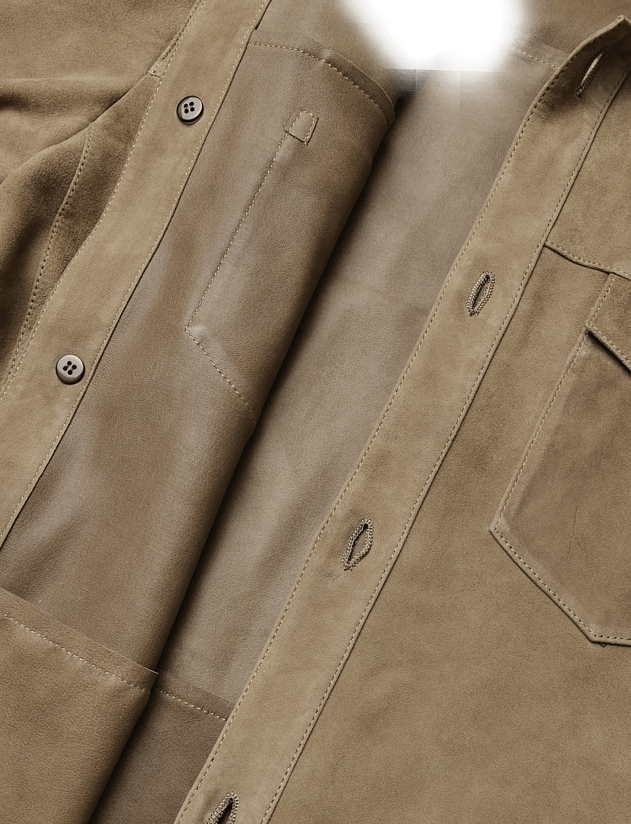 Arma - Dex Goat Suede Sturdy - casual hemden - soil - 3