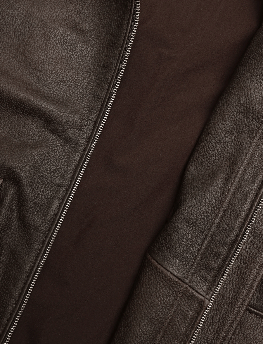 Arma - Bari Vintage Leather - höstjackor - mud brown - 4