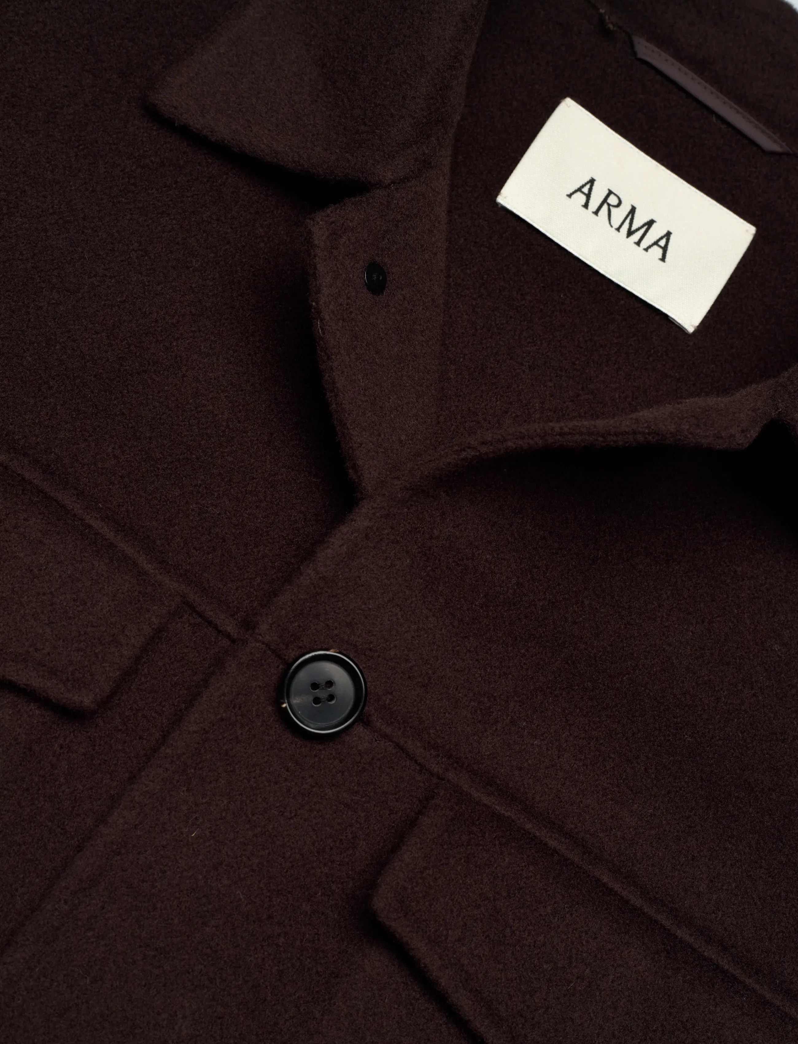 Arma - Daniel 100% Wool - winter jackets - umber - 2