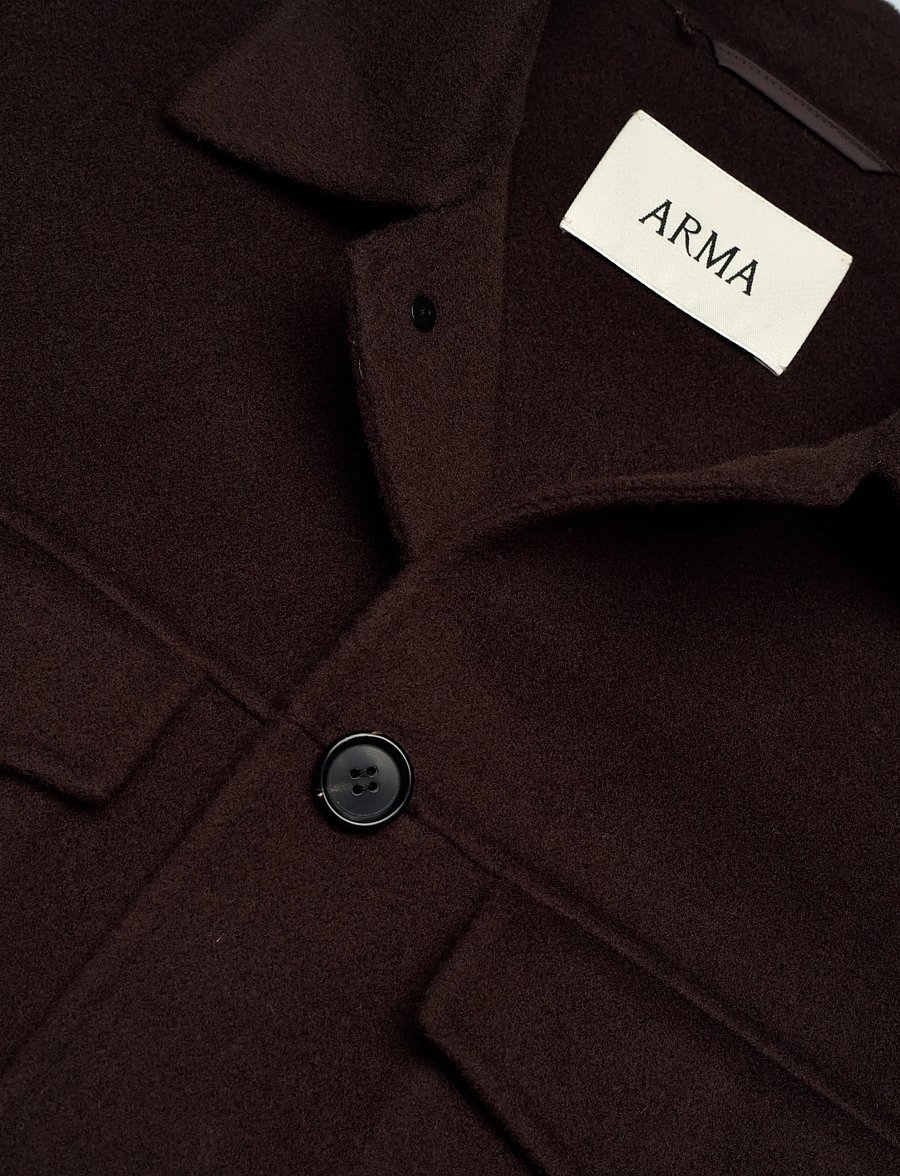 Arma - Daniel 100% Wool - winter jackets - umber - 2