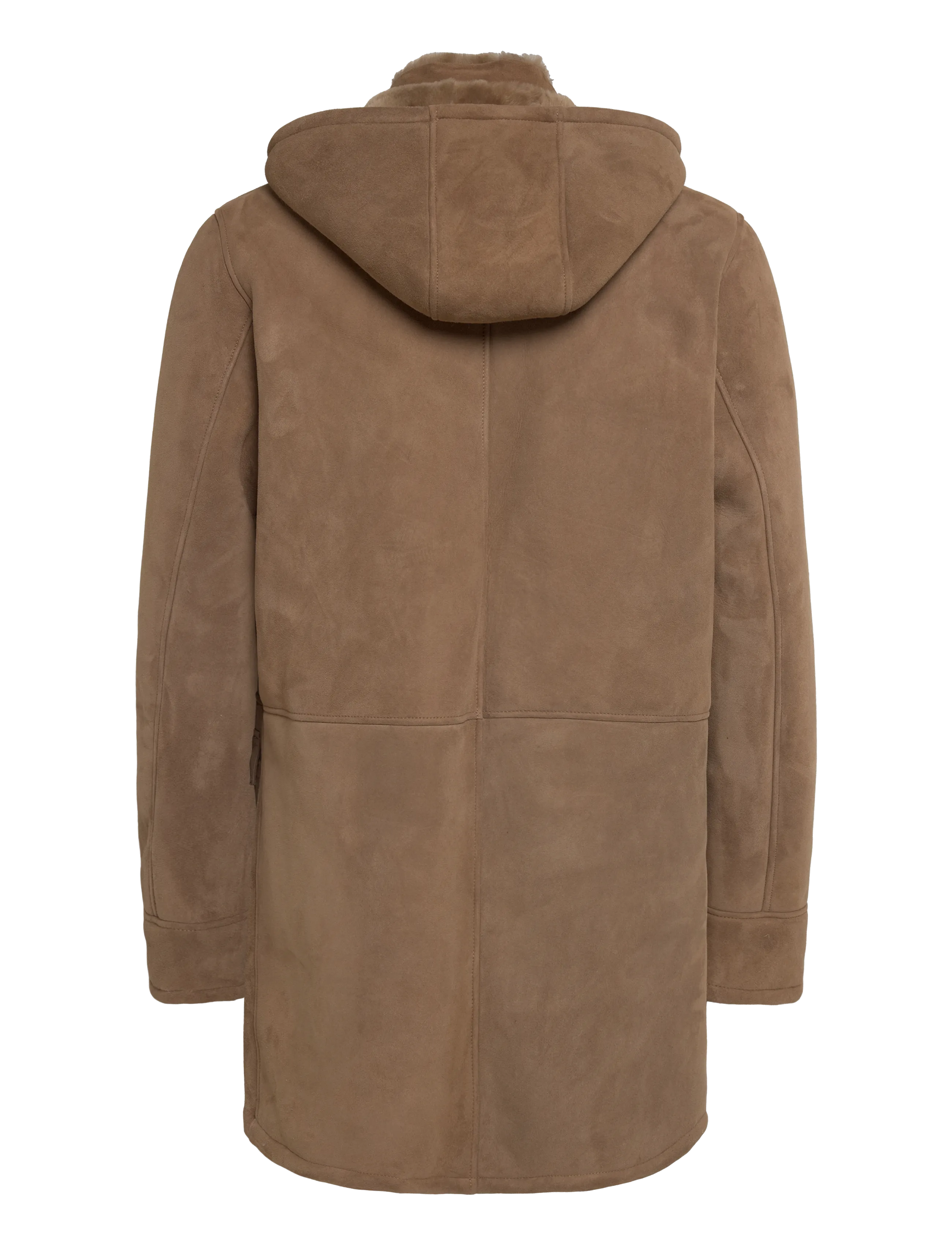 Arma - Levy Merino Suede - fall jackets - carob brown - 1