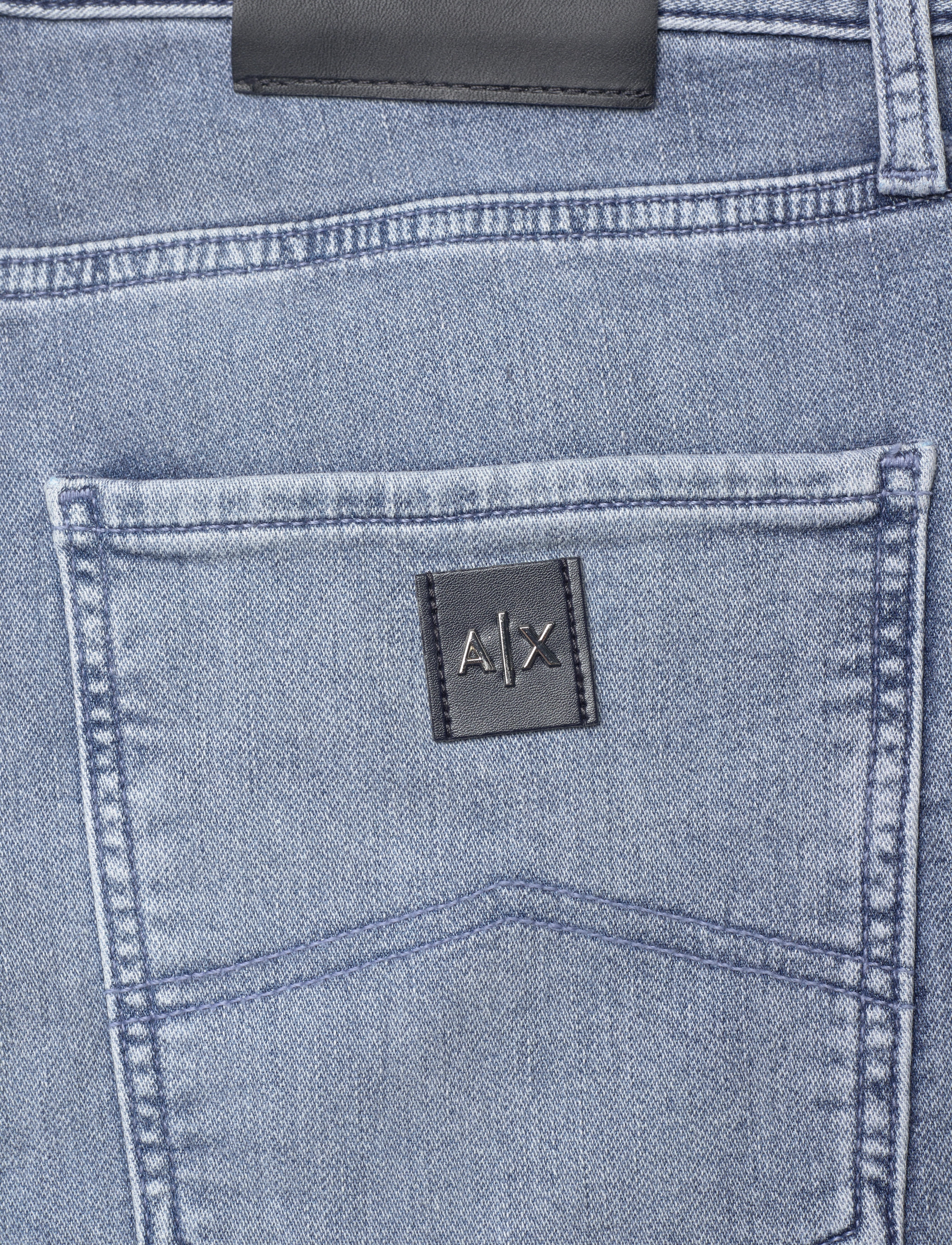 Armani Exchange - 5 POCKET - 25eu-indigo denim light - 4