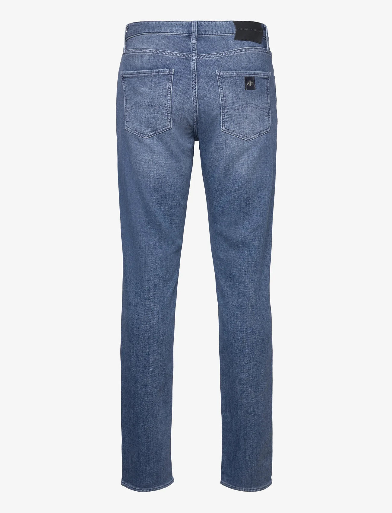 Armani Exchange - 5 POCKET - regular jeans - 25ev-indigo denim medium - 1
