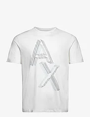 Armani Exchange - T-SHIRT - marškinėliai trumpomis rankovėmis - 1116-off white - 0